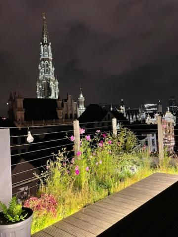 Duplex Dernier Etage Avec Terasse A Deux Pas De La Grand Place Брюссель Экстерьер фото